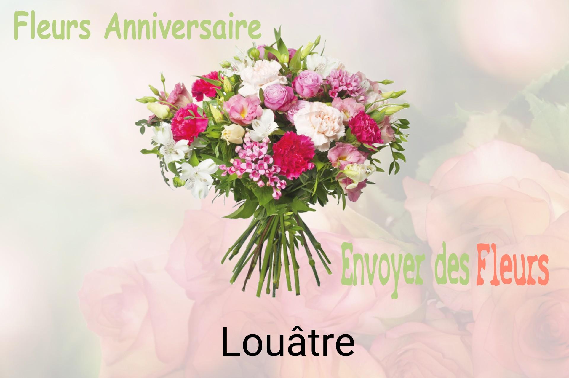 Bouquet de fleurs d’anniversaire livré à Louâtre
